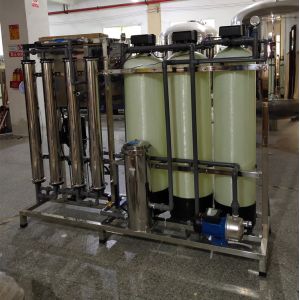 1000LPH Auto Control Deionized Water Purifier 5000GPD Industrial Reverse Osmosis