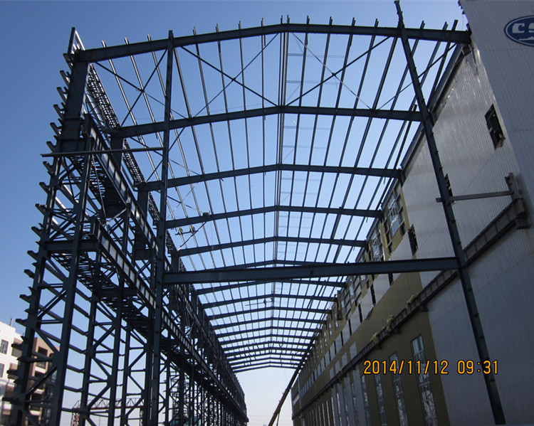 Customized Prefabricated Industrial Heavy Large Span Metal Structure Steel