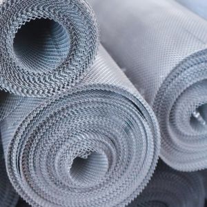 Micro Small Hole Galvanized Expanded Metal Mesh Rolls Punching Process