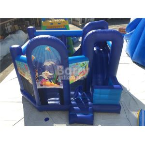 Customized Inflatable Bouncer / Inflatable Bouncy Castle With Slide