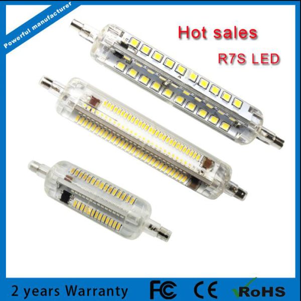Buy 10Watt 118mm R7S LED corn light 360 degree R7S lamp SMD3014  LED horizontal plug lamp high lumen 100lm/W  AC200-240V at wholesale prices