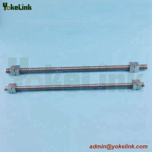 Hot dip galvanized All Threaded Rods /Double Arming Bolts with nut
