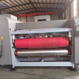 Multi Color Flexo Printing Machine For Corrugated Carton With PLC Touch Screen