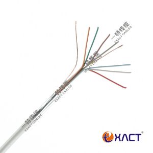 Exact Cables 10 cores Unshielded Stranded 8x0.22mm2 LSOH CPR Signal Cable Jacket