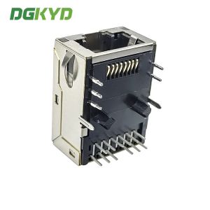 DGKYD811Q008FN9A2DB057 Gigabit Integrated Transformer Ethernet Filter With Light