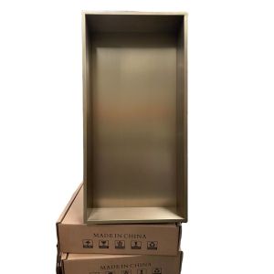 Brushed Surface Finish Modern Decorating Ideas for High Antique Wall Niches