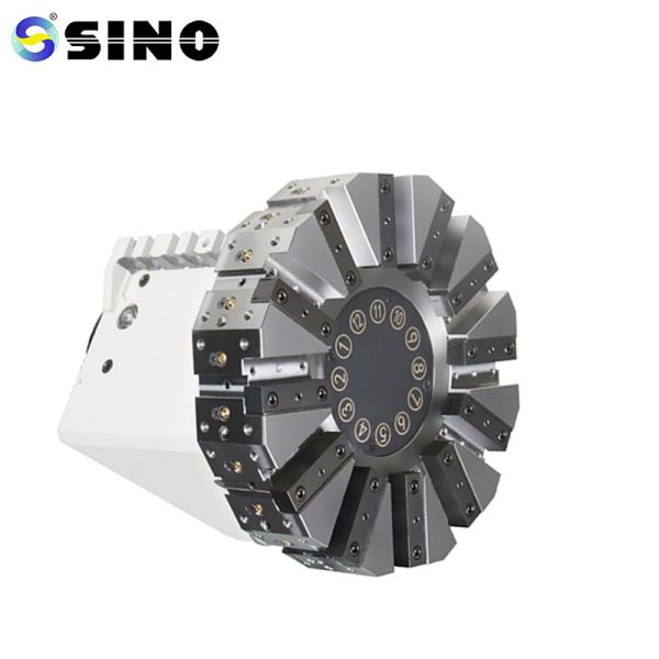 SINO Turning Tools ST80 ST100 Indexing Servo Turret 80mm For CNC Drilling