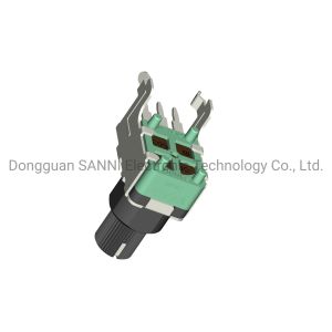 RV90XB3N0PB Rotary Type Potentiometer , Rotating Horizontal Potentiometer