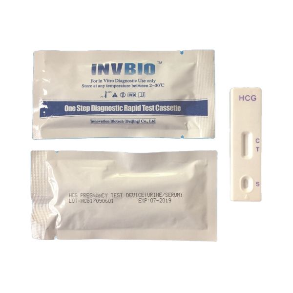 Buy Medical IVD Hcg One Step Pregnancy Test Card at wholesale prices