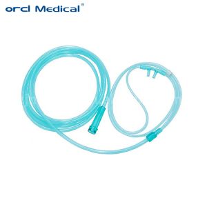 China Comfortable Disposable Nasal Oxygen Cannula With Standard / Soft Prongs on sale