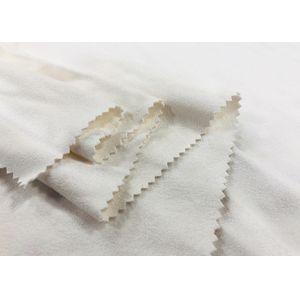 290GSM Microsuede Upholstery Fabric For Towel Furniture White Fashionable