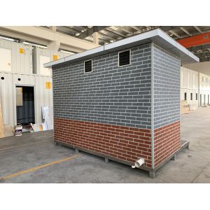 Window Proof Outdoor Tiny G550 Prefabricated Modular Toilets