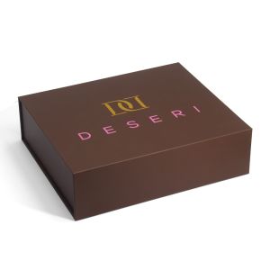 Custom Logo Printed Cardboard Small Medium Magnet Boxes Purple Pink Magnetic