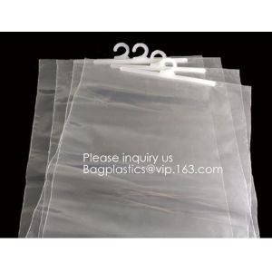 Hanger Packing cloth hanger Bag For Clothes,hanger zipper bag/PVC underwear bag