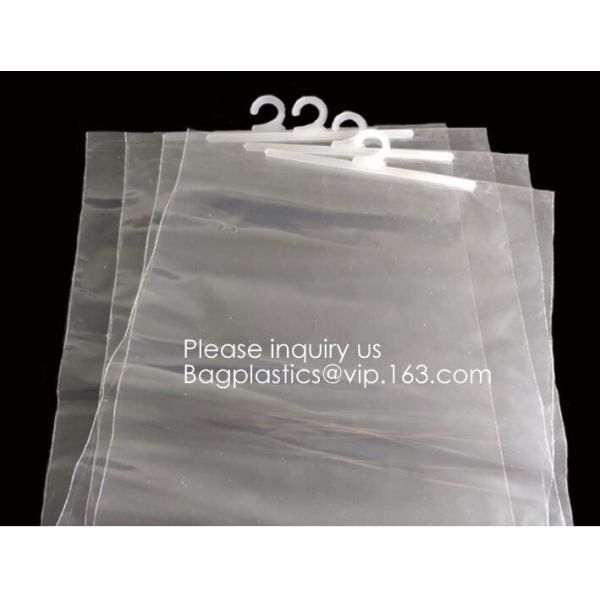 Hanger Packing cloth hanger Bag For Clothes,hanger zipper bag/PVC underwear bag