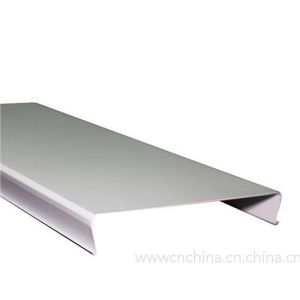 185x3000mm U Strip Aluminum Metal Ceiling Customizable Color Light Weight