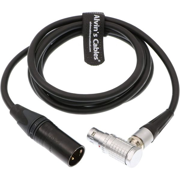 ALEXA MINI/AMIRA Camera Power Cable XLR 3 Pin Male To 2B 8 Pin Female Right