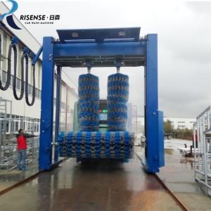 Automatic Brush Washing Machine With Hot Dipped Galvanized Steel Frame