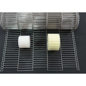 High Strength Flat Edge Steel Wire Mesh Conveyor Belt