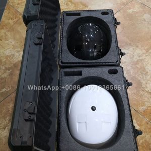 Airports Real Time Smart Temperature Measuring Helmet