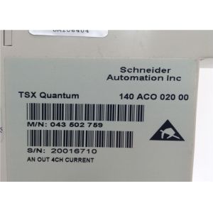 CE Electric Power Interface Module 140ACO02000 Analog Output TSC Quantum 140 ACO