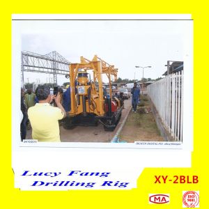 China Hot Sale XY-2BLB Mobile Crawler Geotechinacl Drilling Rig with SPT