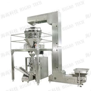 Vertical Granule Packing Machine Automatic SUS316L Rice Snack Food Packing