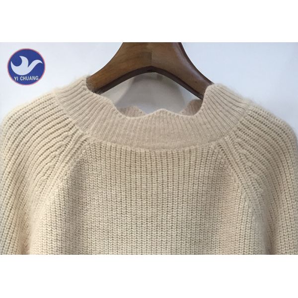 Half Cardigan Knitting Womens Jumper Sweater Pullover Acrylic Wool Composition
