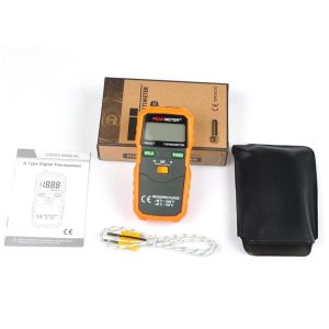Wireless Temp Humidity Meter , Digital Thermo Hygrometer With Data Hold /