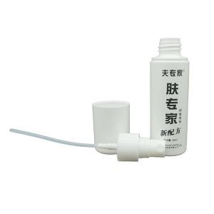 Mist Spray Pump Disinfectant Packaging 60ml Empty Cosmetic Bottles