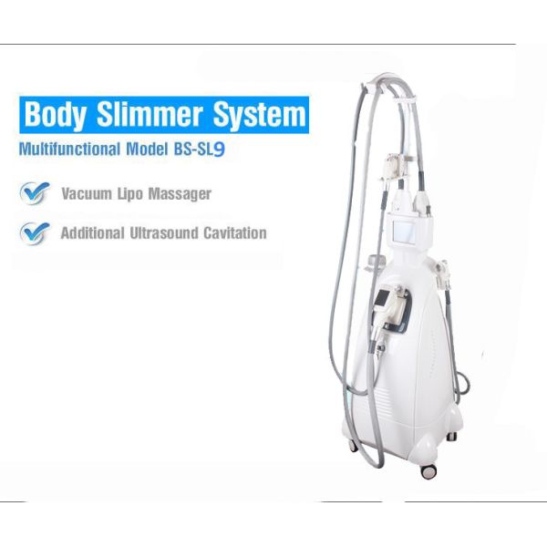 Four Head Ultrasonic Cavitation Body Slimming Machine With Handheld Ultrasound
