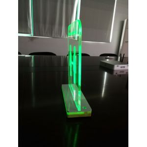 Acrylic Electronic Distance Remaining Board With Wooden Base