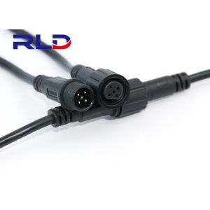 IP67 Waterproof Circular Connectors 2 Pin Male Female Waterproof Cable Connector