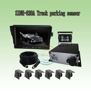 Parking Radar System with 6 Sensors for Various Large Vehicles with 0.4-5.0m
