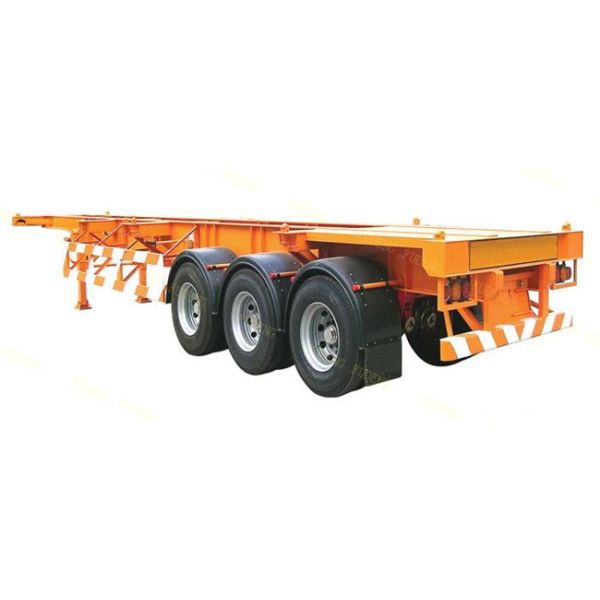 45ft 40ft Chassis Container Trailer BPW Axle FUWA Axle 12 Wheeler