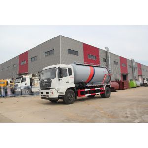 Dongfeng 4x2 Cleaning Suction Truck Manual Transmission Gross Vehicle Weight