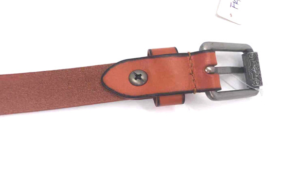 Diamond Hollow - Out Women's Fashion Leather Belts With Roller Vintage Buckle / Ladies Skinny Belts