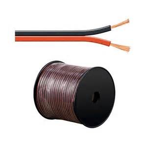 Buy Home Theater Speaker Cable 2 × 1.00mm2 Stranded OFC Condcutor in Red & Black at wholesale prices