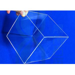 High Temperature Resistant Quartz Glass Urn Cleaning Tank Box SIO2