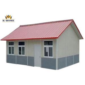 Ready -made Steel Frame Prefab Houses For Family Living