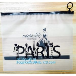 packaging moistureproof custom slider lock zipper bag, Slider zipper quad seal