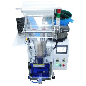 Small Packing Device Automatic Bagging Counting Plastic Parts Screw Packaging