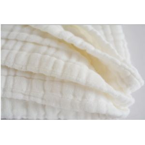 Bamboo Cotton Muslin Swaddle Gauze Fabric 57 Inch 100m / Roll