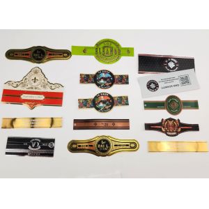 Water Repellent Flexographic Printing Cigar Band Printing Wedding Ceremony