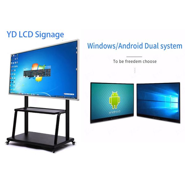 Buy LCD 50" Interactive Digital Whiteboard Android / Computer Windows System at wholesale prices