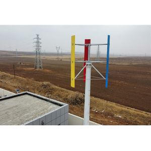 3 Blade 5KW H Vertical Wind Turbine IP54 Most Efficient Vertical Axis Wind