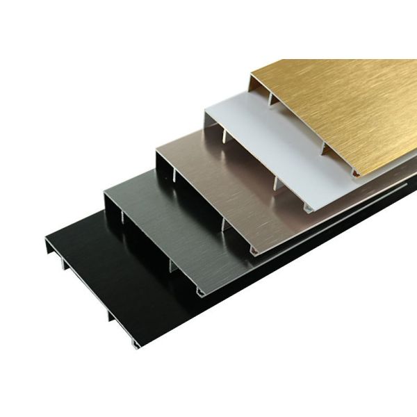 Buy Wall Base Protection Aluminium Skirting Profile Anodized at wholesale prices