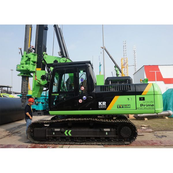Mobile CNC Hydraulic Piling Rig , Operating Height 14660mm KR90C TYSIM Max.