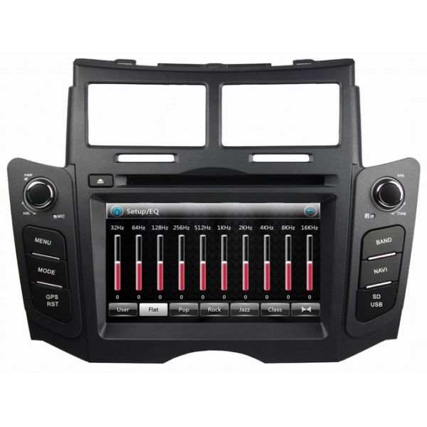 Ouchuangbo In Car DVD Player for Toyota Yaris 2005-2011 GPS Multimedia Kit USB OCB-6221A