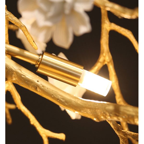 Eco OEM Tree Branch Crystal Chandelier High End Pendant Lights 15 To 30m2